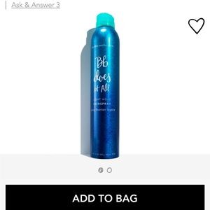 Does It All brushable hairspray